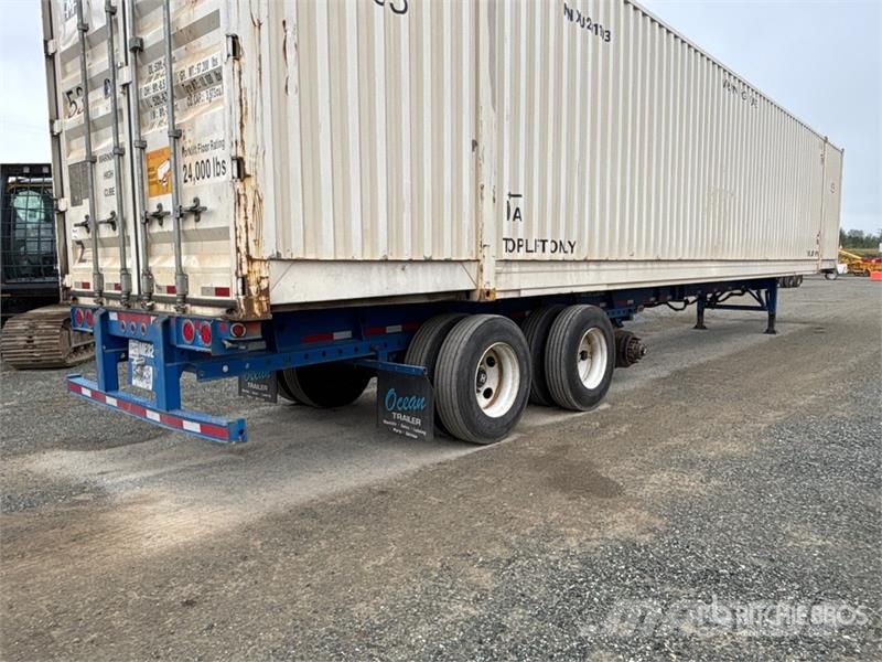 CIMC EX53M3OTC00 53 ft Tri/A Extendable Container Trail Containeranhänger