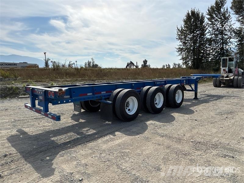 CIMC EX53M3OTC00 53 ft Tri/A Extendable Container Trail Konteineriekrāvēji