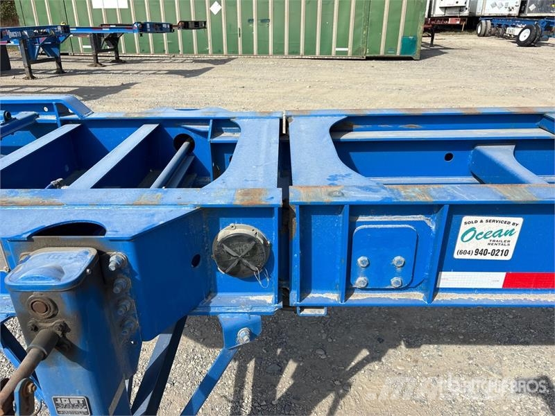 CIMC EX53M3OTC00 53 ft Tri/A Extendable Container Trail Konteineriekrāvēji
