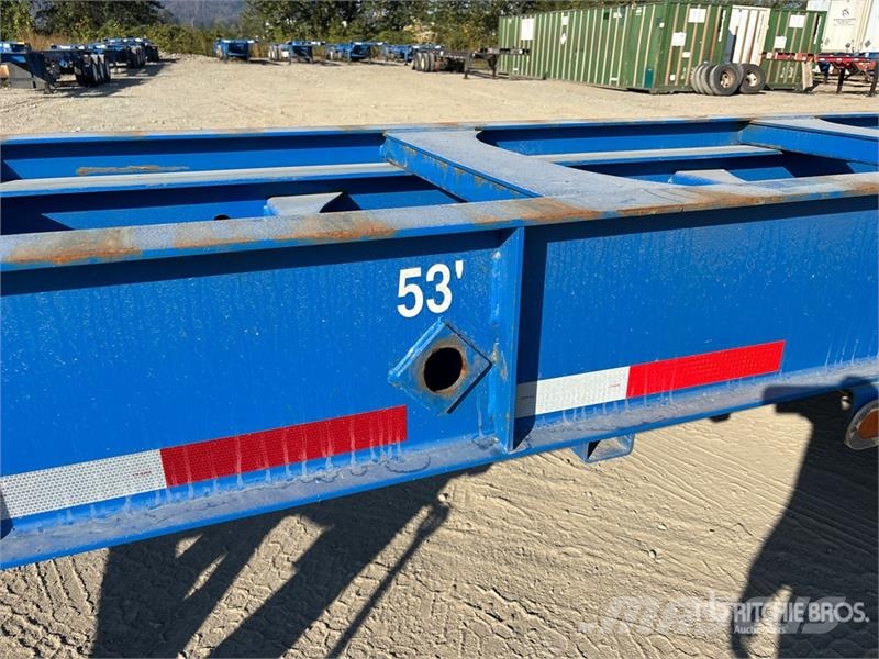 CIMC EX53M3OTC00 53 ft Tri/A Extendable Container Trail Täyskonttiperävaunut