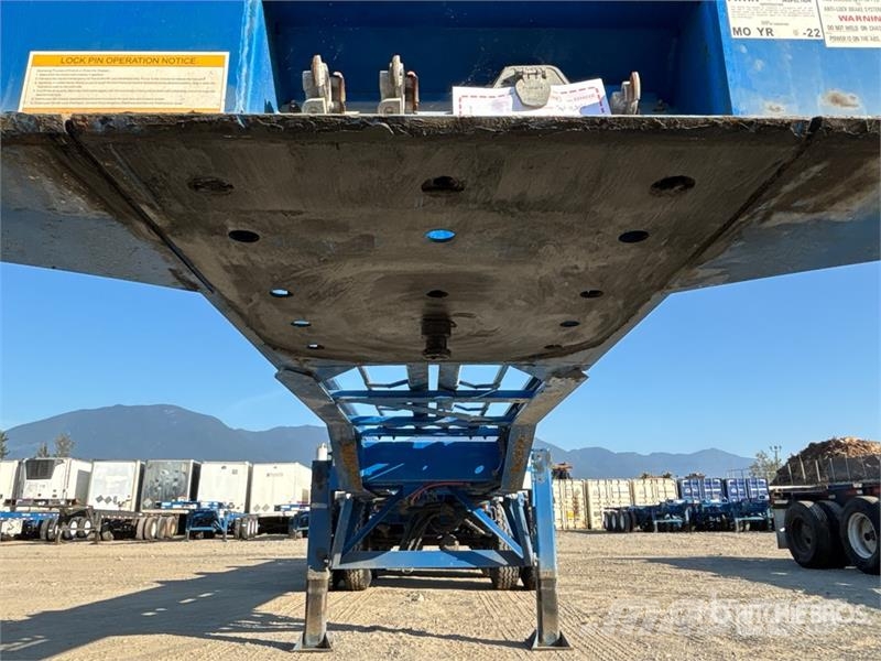 CIMC EX53M3OTC00 53 ft Tri/A Extendable Container Trail Containerchassis