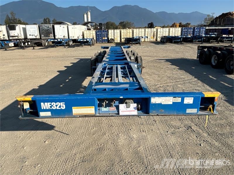 CIMC EX53M3OTC00 53 ft Tri/A Extendable Container Trail Containerchassis