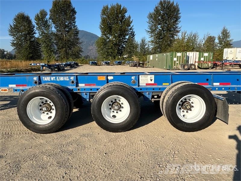 CIMC EX53M3OTC00 53 ft Tri/A Extendable Container Trail Containerchassis