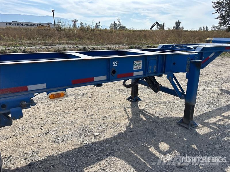 CIMC EX53M3OTC00 53 ft Tri/A Extendable Container Trail Konteineriekrāvēji