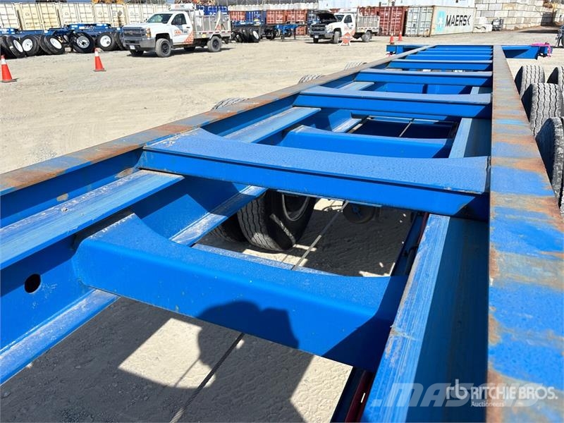 CIMC EX53M3OTC00 53 ft Tri/A Extendable Container Trail Прицепы-Контейнеровозы
