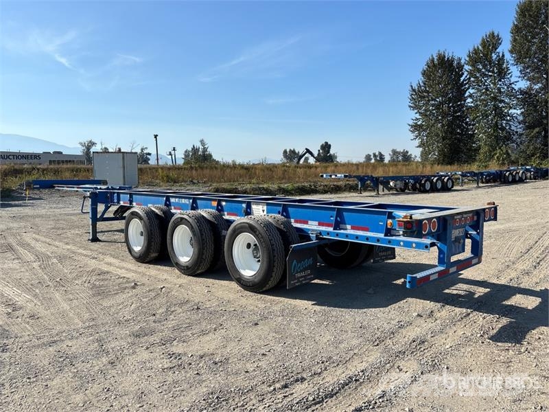 CIMC EX53M3OTC00 53 ft Tri/A Extendable Container Trail Containerchassis