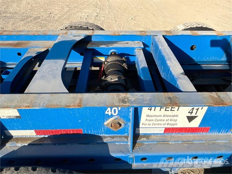 CIMC EX53M3OTC00 53 ft Tri/A Extendable Container Trail Containerchassis