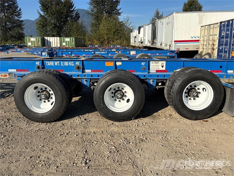 CIMC EX53M3OTC00 53 ft Tri/A Extendable Container Trail Täyskonttiperävaunut