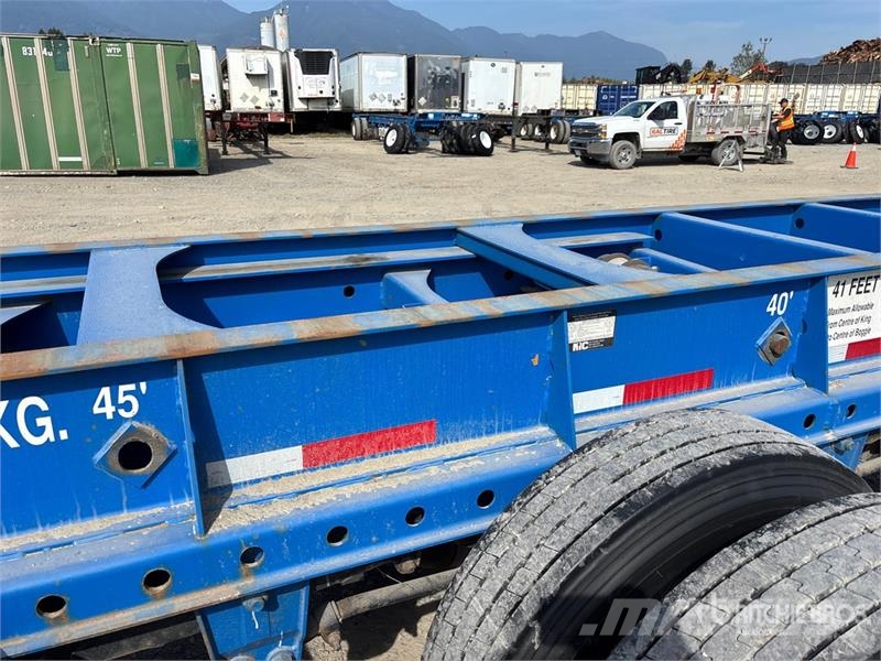 CIMC EX53M3OTC00 53 ft Tri/A Extendable Container Trail Konteineriekrāvēji