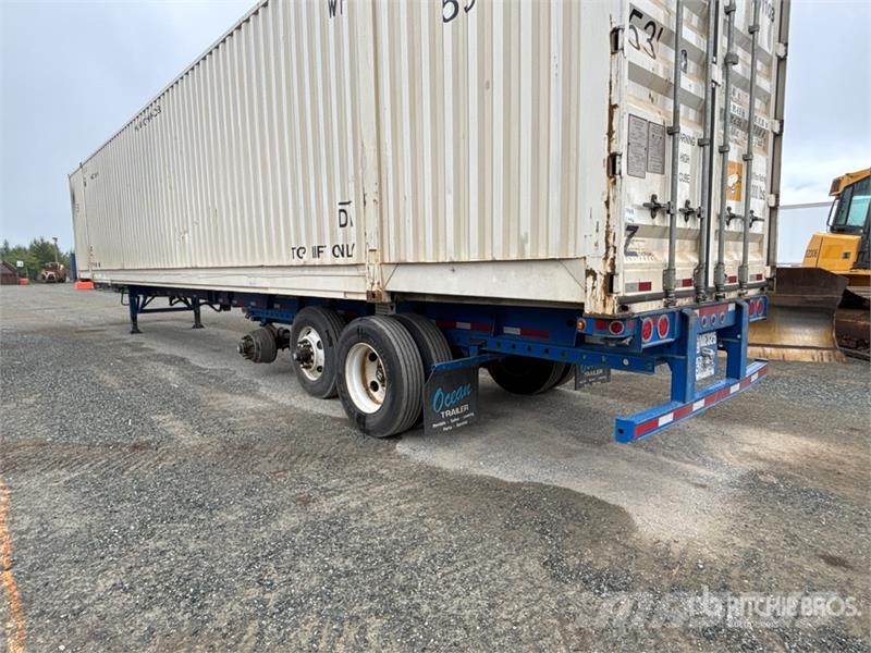 CIMC EX53M3OTC00 53 ft Tri/A Extendable Container Trail Containeranhänger
