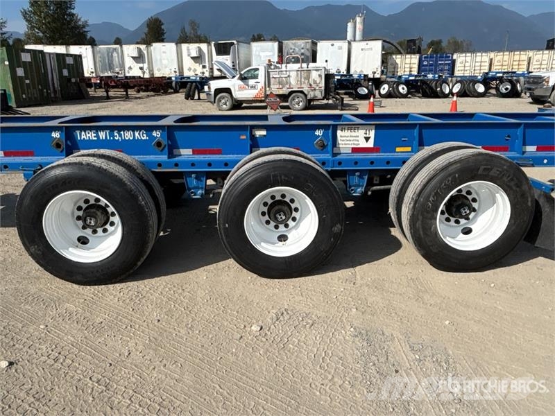 CIMC EX53M3OTC00 53 ft Tri/A Extendable Container Trail Прицепы-Контейнеровозы