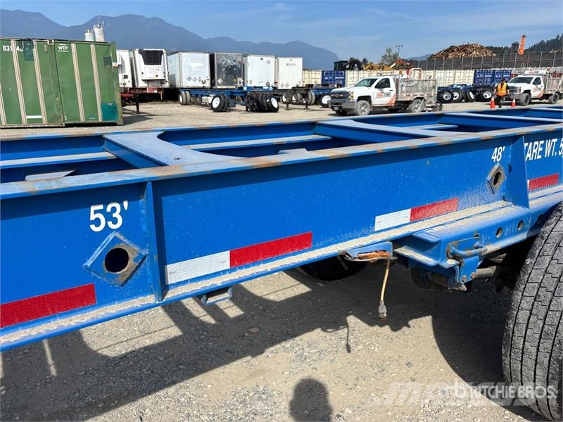 CIMC EX53M3OTC00 53 ft Tri/A Extendable Container Trail Konteineriekrāvēji