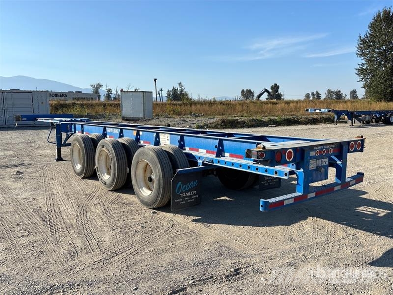 CIMC EX53M3OTC00 53 ft Tri/A Extendable Container Trail Täyskonttiperävaunut