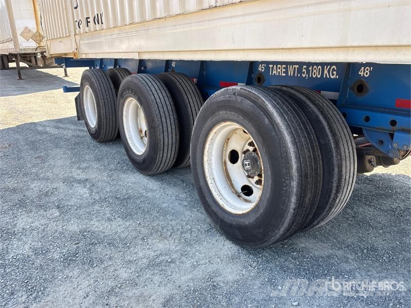 CIMC EX53M3OTC00 53 ft Tri/A Extendable Container Trail Containeranhänger