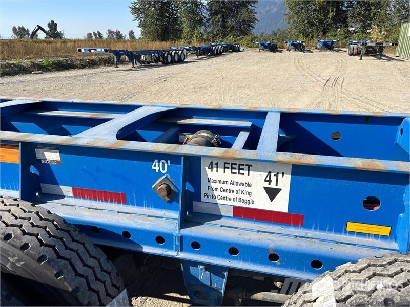 CIMC EX53M3OTC00 53 ft Tri/A Extendable Container Trail Containerchassis