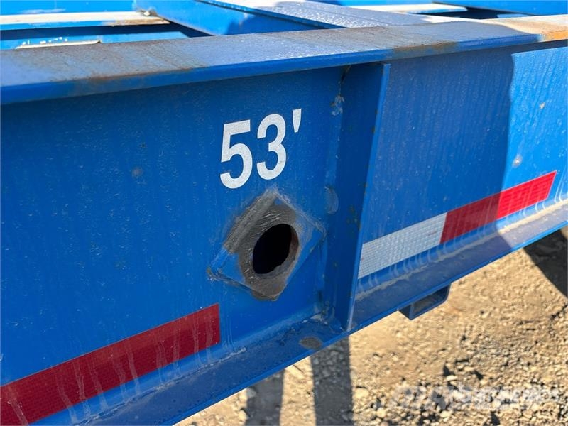 CIMC EX53M3OTC00 53 ft Tri/A Extendable Container Trail Täyskonttiperävaunut