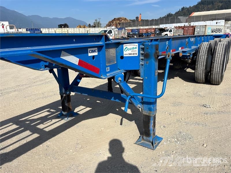 CIMC EX53M3OTC00 53 ft Tri/A Extendable Container Trail Прицепы-Контейнеровозы