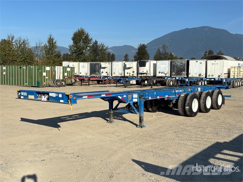 CIMC EX53M3OTC00 53 ft Tri/A Extendable Container Trail Containerchassis