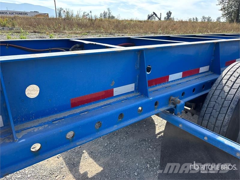 CIMC EX53M3OTC00 53 ft Tri/A Extendable Container Trail Konteineriekrāvēji