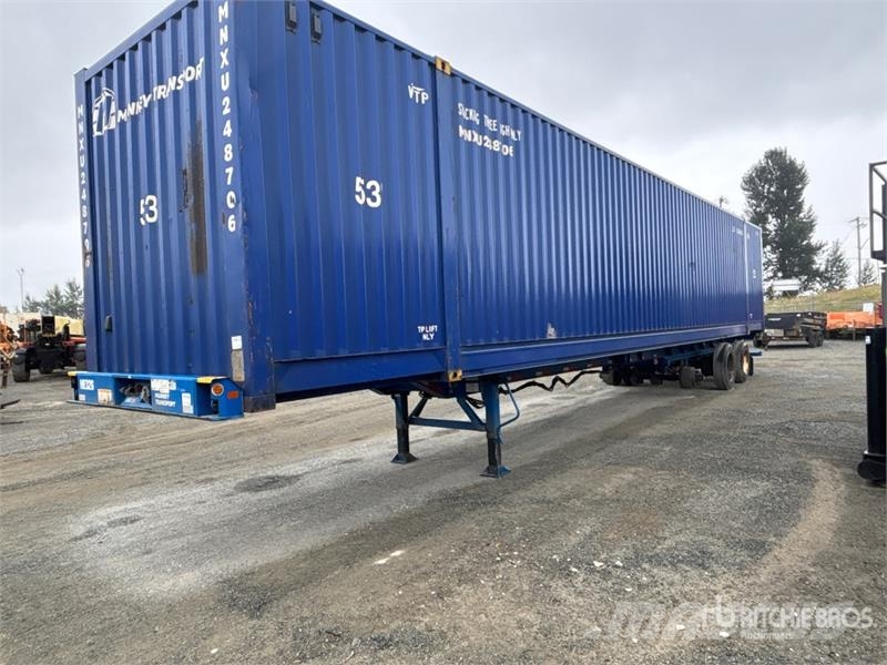 CIMC EX53M3OTC00 53 ft Tri/A Extendable Container Trail Containeranhänger