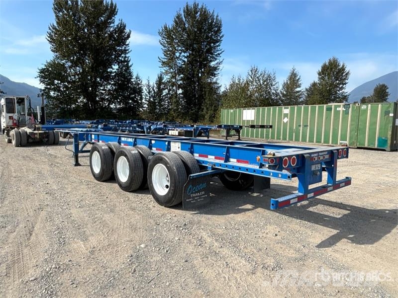 CIMC EX53M3OTC00 53 ft Tri/A Extendable Container Trail Konteineriekrāvēji