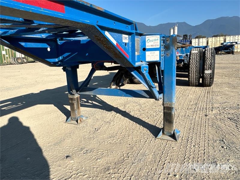 CIMC EX53M3OTC00 53 ft Tri/A Extendable Container Trail Containerchassis