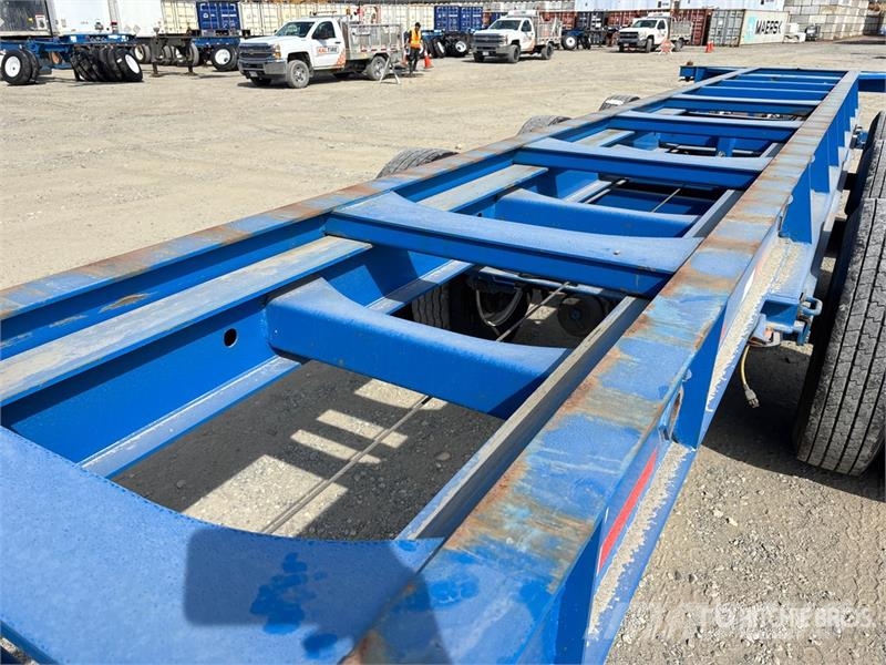 CIMC EX53M3OTC00 53 ft Tri/A Extendable Container Trail Konteineriekrāvēji