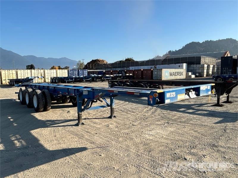 CIMC EX53M3OTC00 53 ft Tri/A Extendable Container Trail Containerchassis