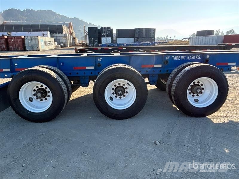 CIMC EX53M3OTC00 53 ft Tri/A Extendable Container Trail Containerchassis