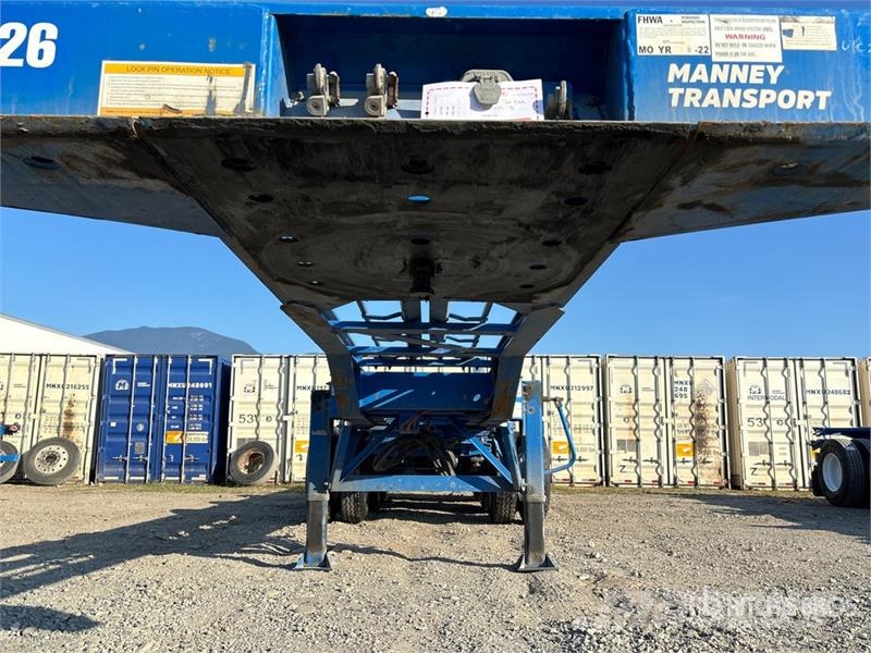 CIMC EX53M3OTC00 Tri/A Extendable Container Trailer Containeranhänger