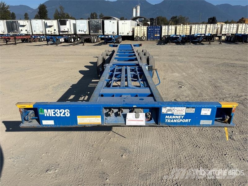 CIMC EX53M3OTC00 Tri/A Extendable Container Trailer Containeranhänger