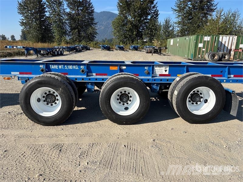 CIMC EX53M3OTC00 Tri/A Extendable Container Trailer Kontejnerové přívěsy