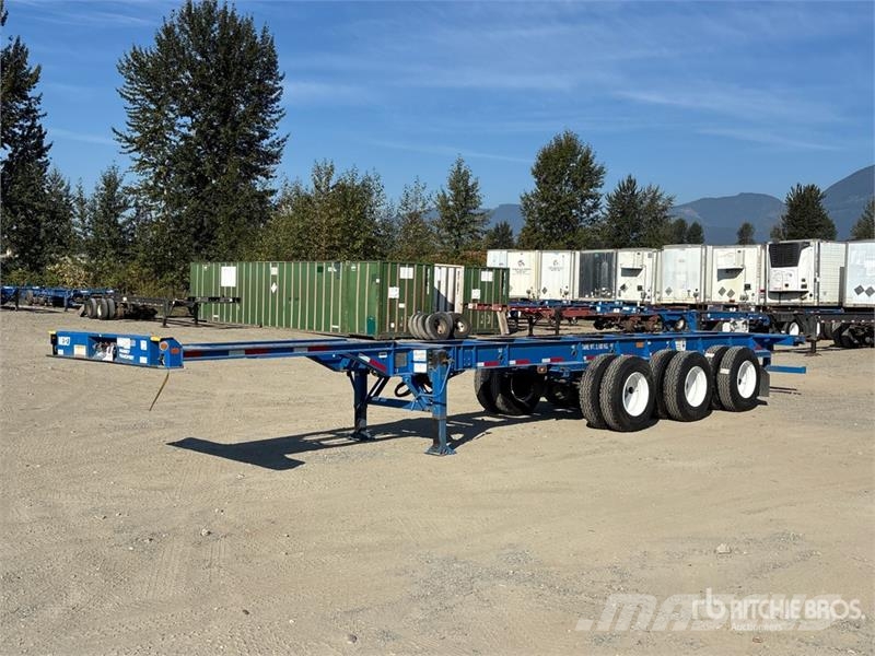 CIMC EX53M3OTC00 Tri/A Extendable Container Trailer Kontejnerové přívěsy
