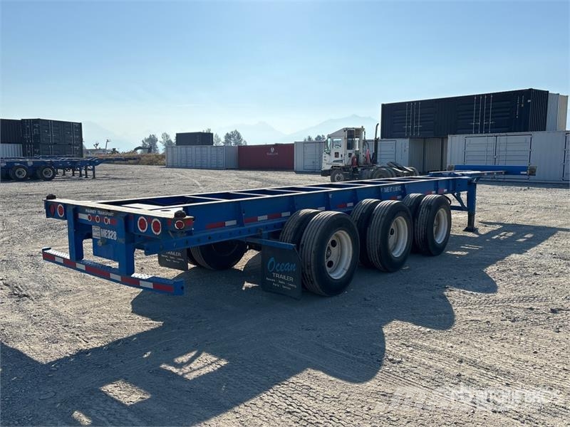 CIMC EX53M3OTC00 Tri/A Extendable Container Trailer Containeranhänger