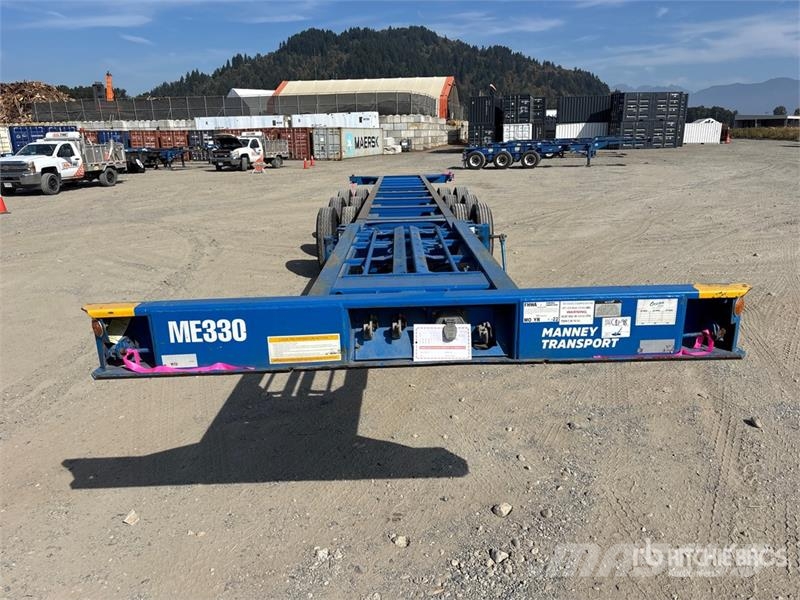 CIMC EX53M3OTC00 Tri/A Extendable Container Trailer Containeranhänger