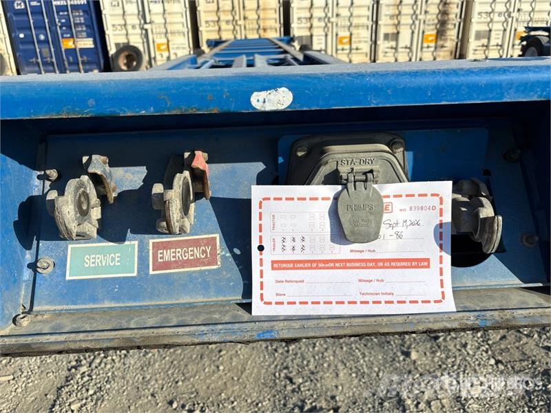 CIMC EX53M3OTC00 Tri/A Extendable Container Trailer Containeranhänger