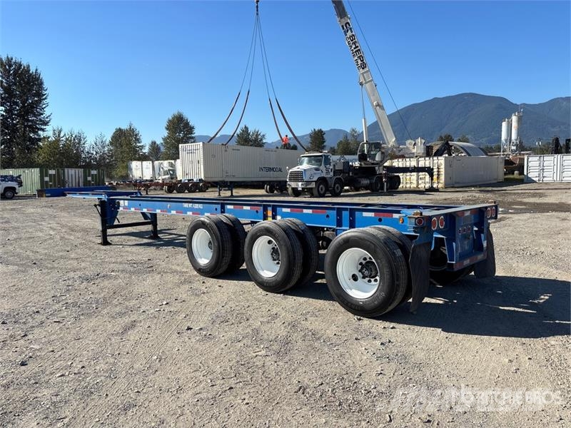 CIMC GN40M3OTC00 40 ft Tri/A Container Trailer Remolques portacontenedores
