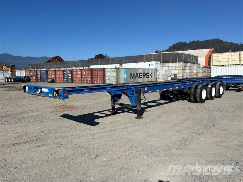 CIMC GN40M3OTC00 40 ft Tri/A Container Trailer Remolques portacontenedores