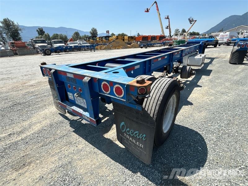 CIMC GN40M3OTC00 40 ft Tri/A Container Trailer Прицепы-Контейнеровозы