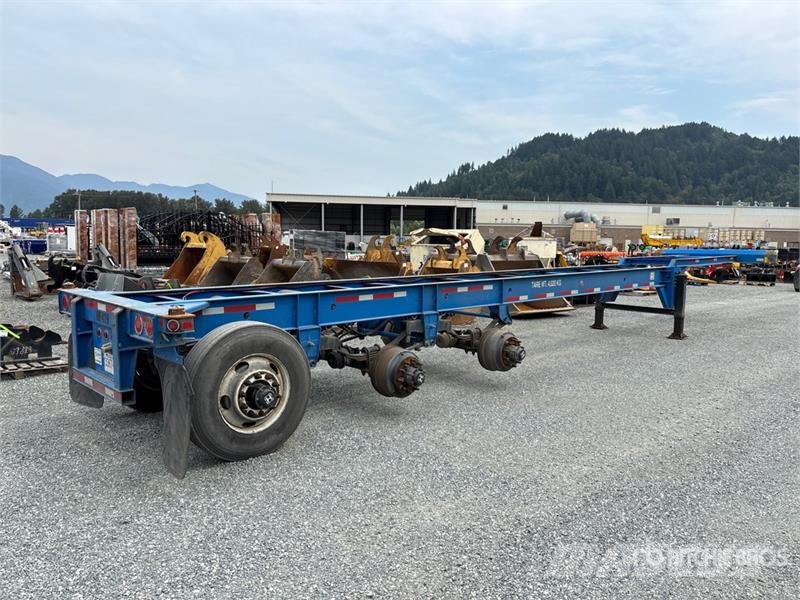 CIMC GN40M3OTC00 40 ft Tri/A Container Trailer مقطورات حاويات