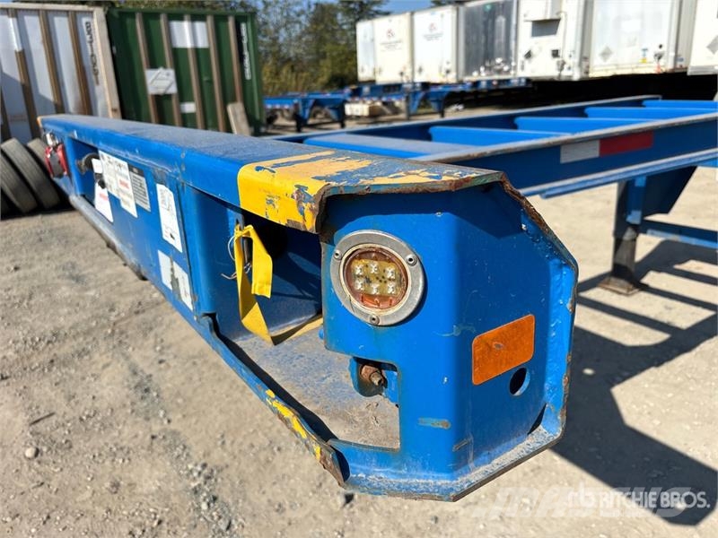CIMC GN40M3OTC00 40 ft Tri/A Container Trailer مقطورات حاويات