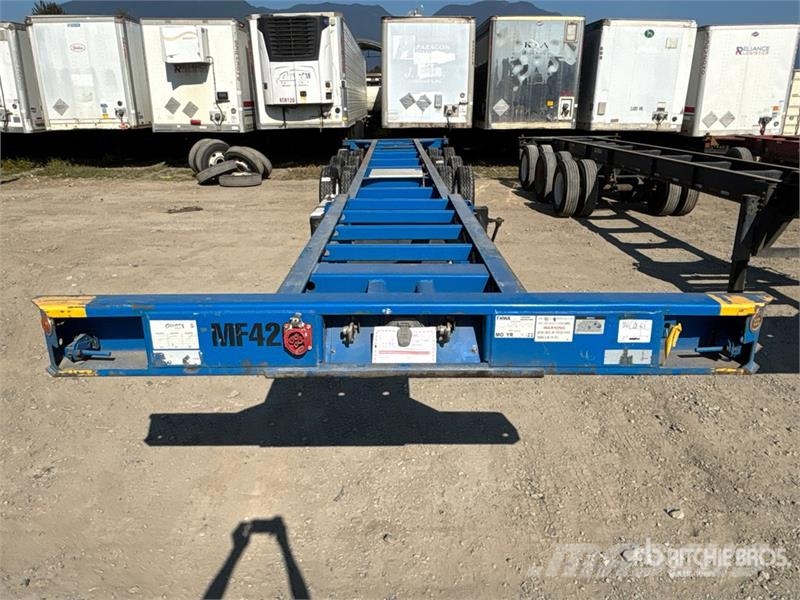 CIMC GN40M3OTC00 40 ft Tri/A Container Trailer مقطورات حاويات