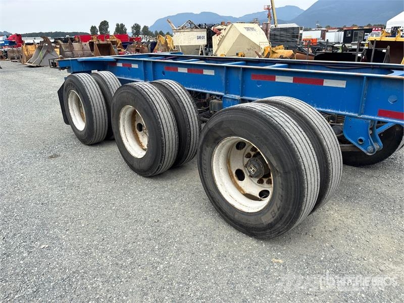CIMC GN40M3OTC00 40 ft Tri/A Container Trailer Konteinerveohaagised