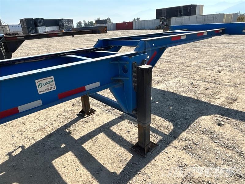 CIMC GN40M3OTC00 40 ft Tri/A Container Trailer مقطورات حاويات