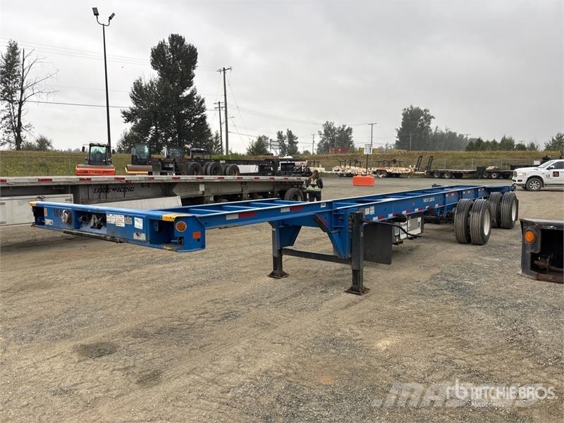 CIMC GN40M3OTC00 40 ft Tri/A Container Trailer Konteineriekrāvēji