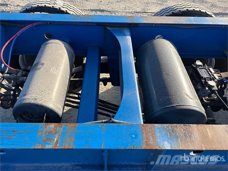 CIMC GN40M3OTC00 40 ft Tri/A Container Trailer Reboques Containerframe