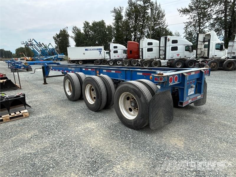 CIMC GN40M3OTC00 40 ft Tri/A Container Trailer Konteinerveohaagised