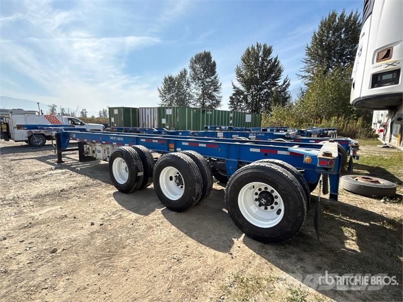 CIMC GN40M3OTC00 40 ft Tri/A Container Trailer Containeranhänger