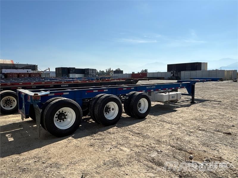 CIMC GN40M3OTC00 40 ft Tri/A Container Trailer مقطورات حاويات