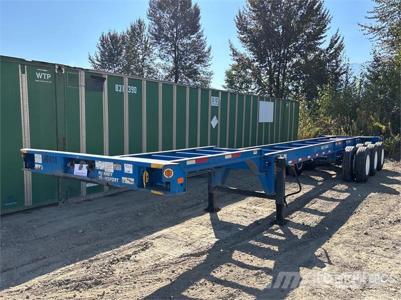 CIMC GN40M3OTC00 40 ft Tri/A Container Trailer Containerframe trailers